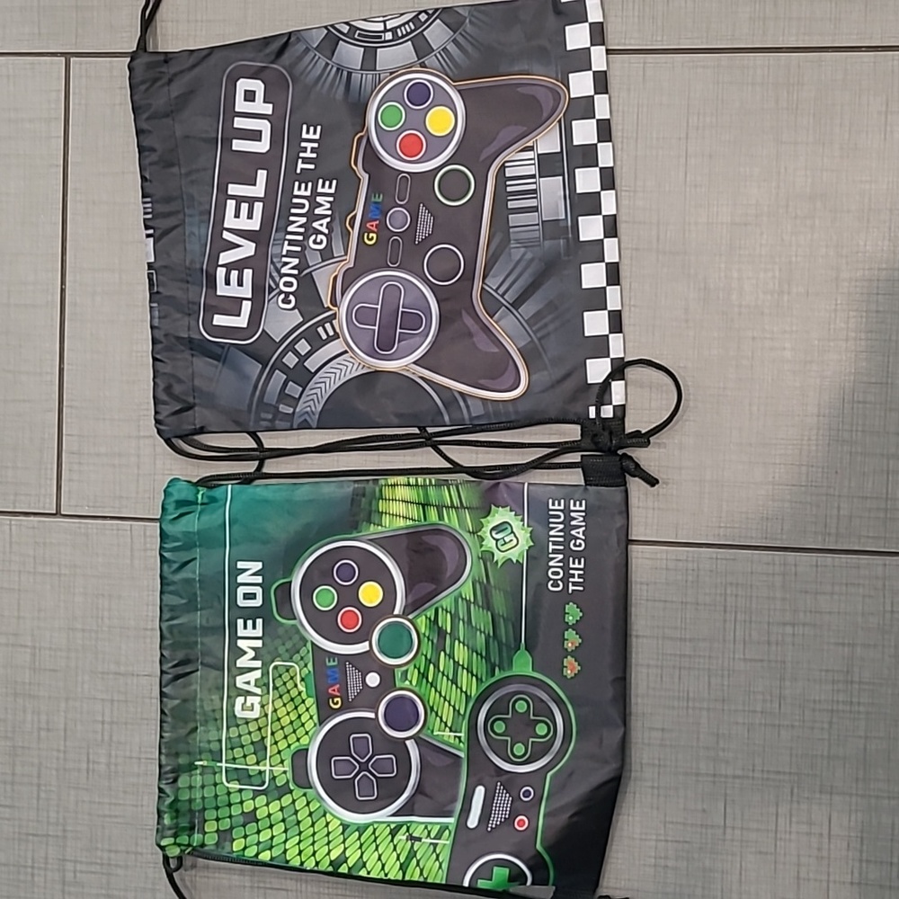 Gamer Drawstring Backpacks New - Picture 4 of 4